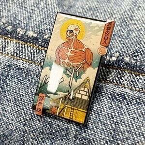 Attack On Titan AOT Titan Enamel Pins 407-1